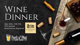 Exclusive Wine Dinner