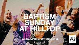 Baptism Sunday at Hilltop