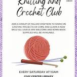 CIVIC: Knitting & Crochet Club