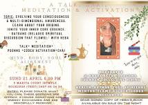 Know your self. Embodied Spirituality talk, chai, meditation & activation session /by donation.