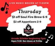 Live Music at Soul Fire Brewing Co