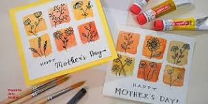 'Watercolours Meet Doodles' Mother's Day Card