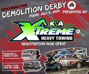 Demolition Derby presented by XTREME TOWING