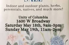 Unity of Columbia 2024 Plant & Gardening Sale