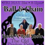 SAT JUNE 22nd BALL & CHAIN IS BACK AT THE OLD PRAGUE PATIO 8-11