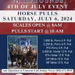 Horse Pulls @ OCF 4th of July Event