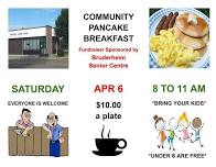 BRUDERHEIM PANCAKE BREAKFAST FUNDRAISER