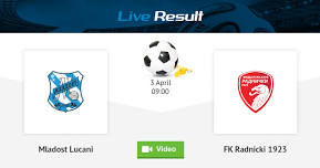 FK Mladost Lucani - FK Radnicki 1923 Kragujevac