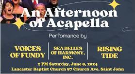 An Afternoon of Acapella