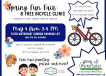 Spring Fun Fair & Free Bicycle Clinic