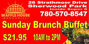 Every Sunday Brunch Buffet at Waffle House Bar & Grill