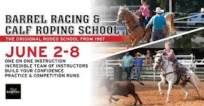 Barrel Racing & Calf Roping School