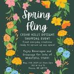 Spring Fling Shopping Event