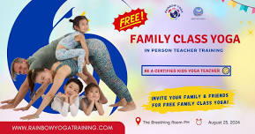 [MANILA] Free Family Class Rainbow Kids Yoga Teacher Training