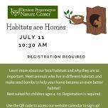 Habitats are Homes with Denison Pequotsepos Nature Center