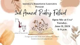 Hometown Laureates Poetry Festival at Uva Wine Bar