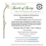 Spirits of Spring - A Wine and Food Tasting Event.