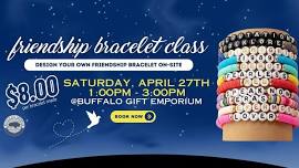 Friendship Bracelet Class @Buffalo Gift Emporium (Taught by Mikayla R).