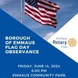 Borough of Emmaus Flag Day Observance