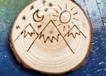 Wood Burning Art Class | Grace Noel Art