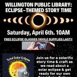 Willington Public Library Eclipse-Themed Story Time & Craft