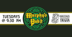 Tuesday Trivia at Murphy’s Pub, Clifton