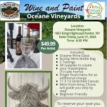 Sip and Paint Night at Oceane Vineyard