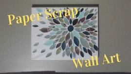 Paper Scraps Wall Art