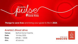 Blood Drive Bethal SANBS - Anelda