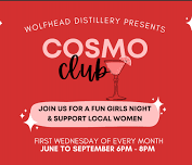 Wolfhead Distillery Presents: Cosmo Club