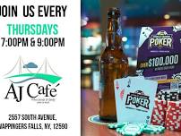 POKER NIGHT @ AJ CAFE - Wappingers, NY