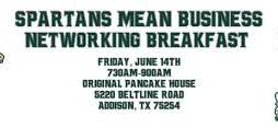 Spartans Mean Business Networking Breakfast