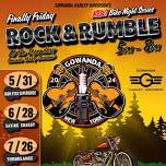 Gowanda Harley-Davidson's Finally Friday Rock & Rumble Bike Night Series