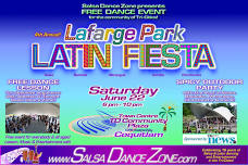 Lafarge Park Latin Fiesta - Free event!  TD Plaza, Coquitlam. Sat June 22