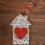 Reclaimed Material String Art