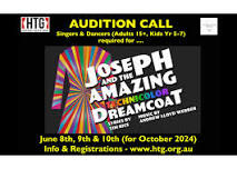 AUDITION CALL: Joseph and the Amazing Technicolor Dreamcoat