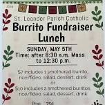 Burrito Lunch Fundraiser