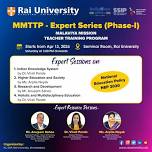 MMTTP – Expert Series (Phase-l) Malaviya Mission Teacher Training Program