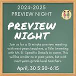 24-25 Preview Night