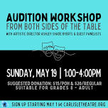 Audition Workshop: From Both Sides of the Table