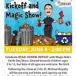 Summer Reading Kickoff and Magic Show