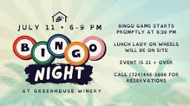 Bingo Night at the Winery