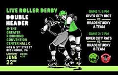 Live Roller Derby Double Header