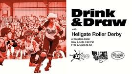 Drink & Draw with Hellgate Roller Derby