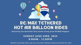 RE/MAX Tethered Hot Air Balloon Rides- OPEN TO THE PUBLIC!