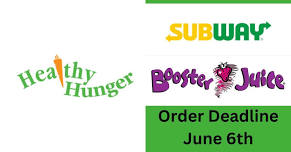 Hot Lunch - Subway + Booster Juice