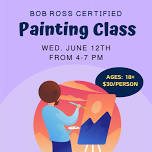 Bob Ross Painting Class