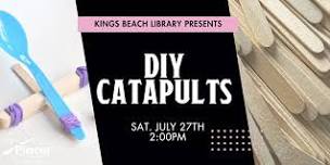 DIY Catapults at the Kings Beach Library