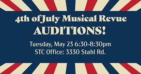 4th of July Musical Revue Auditions