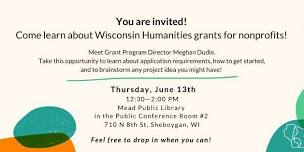 Wisconsin Humanities Grants Workshop in Sheboygan